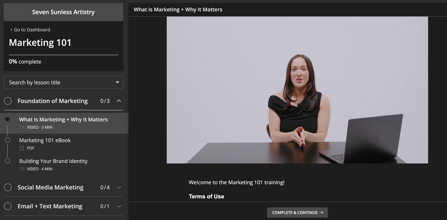 Marketing 101